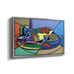 A Dog Named Picasso - Floater Framed Canvas Print