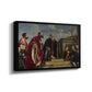 The Vendramin Family Venerating a Relic of the True Cross, c. 1540-1545 - Floater Framed Canvas Print