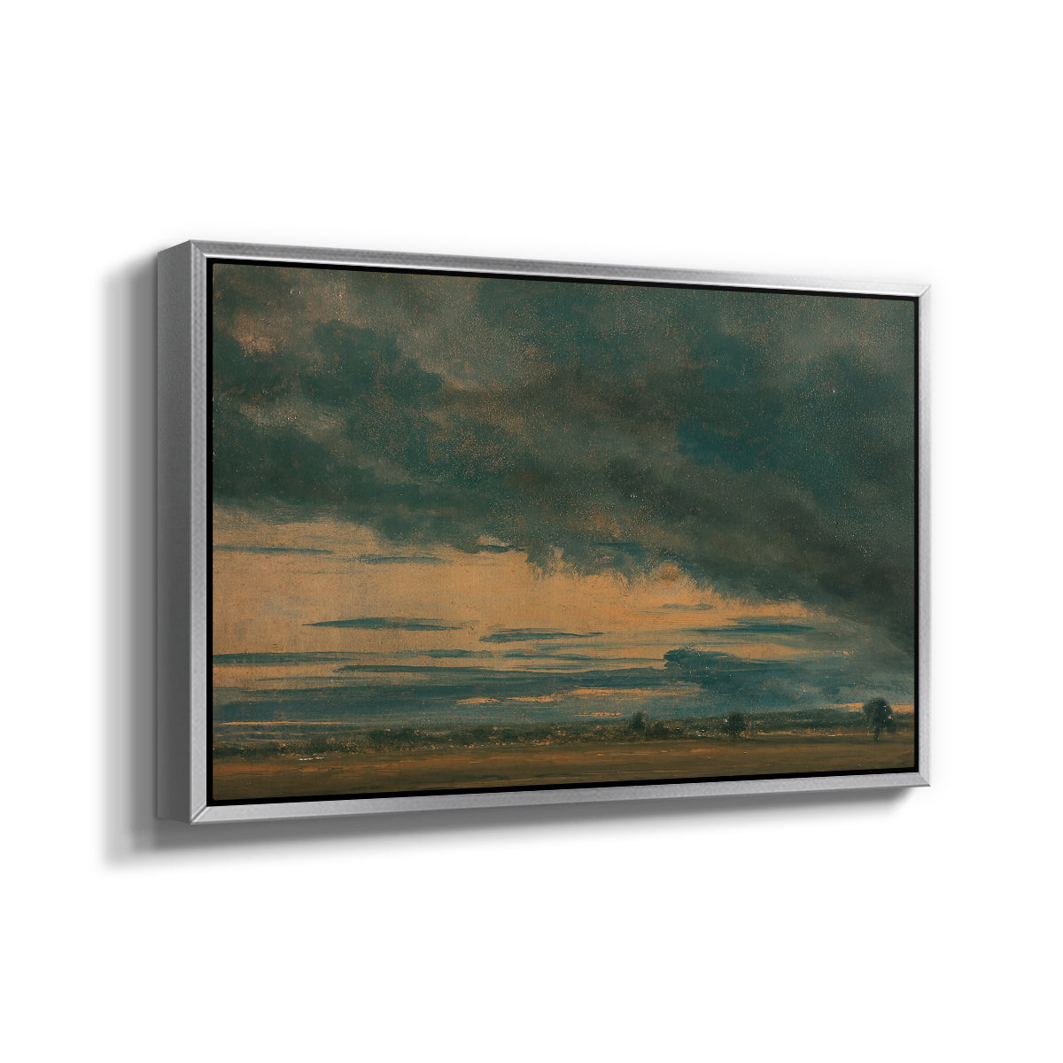 Cloud Study, c. 1821 - Floater Framed Canvas Print