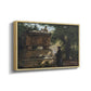 A Catholic Priest in Front of a Sarcophagus, c. 1857 - Floater Framed Canvas Print