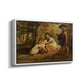 Measure for Measure, or The Biter Bit, 1840 - Floater Framed Canvas Print