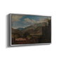 Bonneville, Savoy, 1803 - Floater Framed Canvas Print