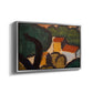 Landscape with Trees and Houses, c. 1905 - Floater Framed Canvas Print
