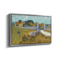 Farmhouse in Provence, 1888 - Floater Framed Canvas Print