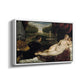 Venus with an Organist and Cupid, c. 1555 - Floater Framed Canvas Print