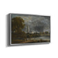 Salisbury Cathedral from the Meadows, c. 1831 - Floater Framed Canvas Print