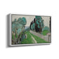 Landscape with Cypresses and Olive Trees near Nice, c. 1918 - Floater Framed Canvas Print