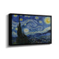 The Starry Night, 1889 - Floater Framed Canvas Print