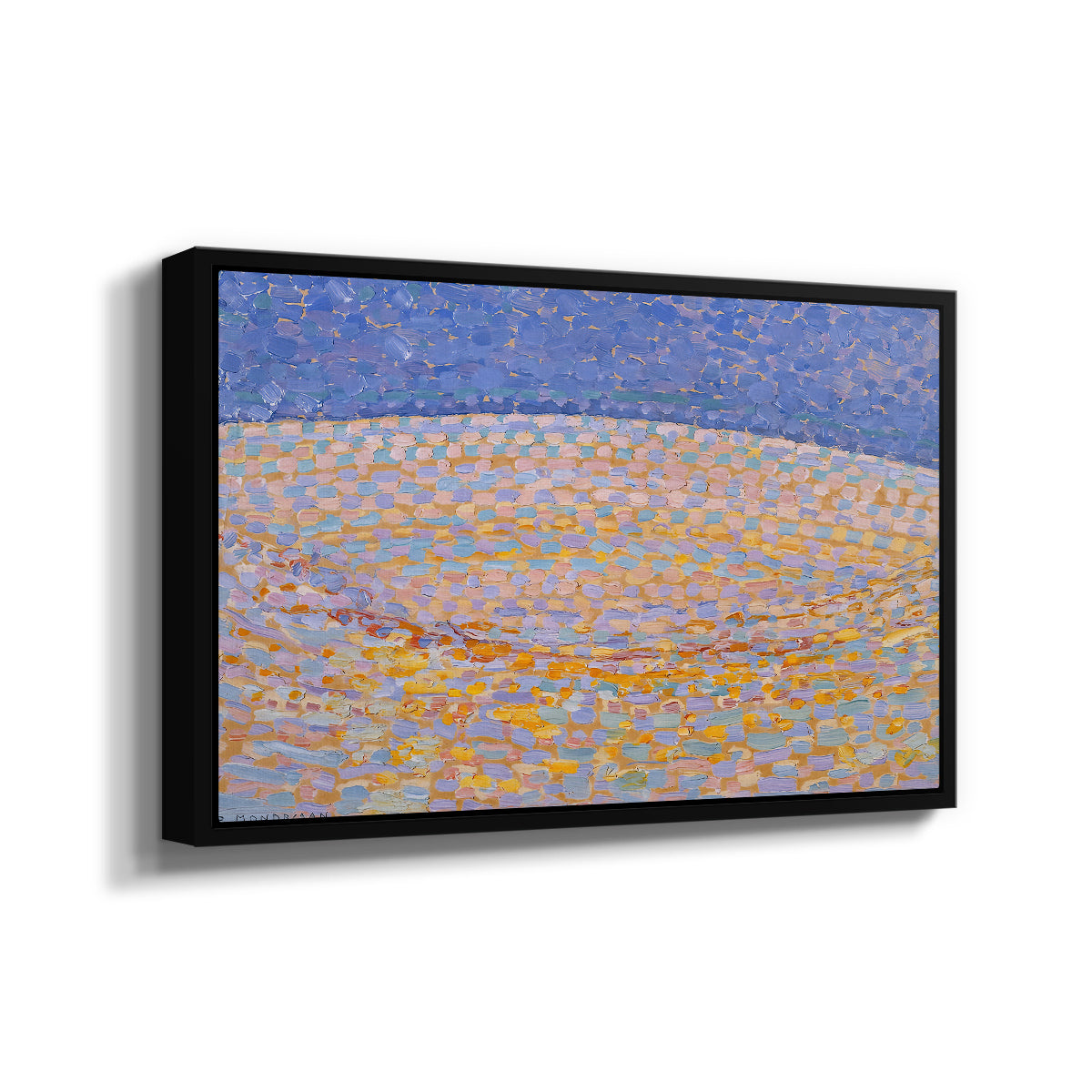 Dune III, 1909 - Floater Framed Canvas Print