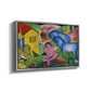 The Dream, 1912 - Floater Framed Canvas Print