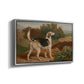 Ravager, One of the Lambton Hounds, 1835 - Floater Framed Canvas Print