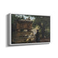 A Catholic Priest in Front of a Sarcophagus, c. 1857 - Floater Framed Canvas Print