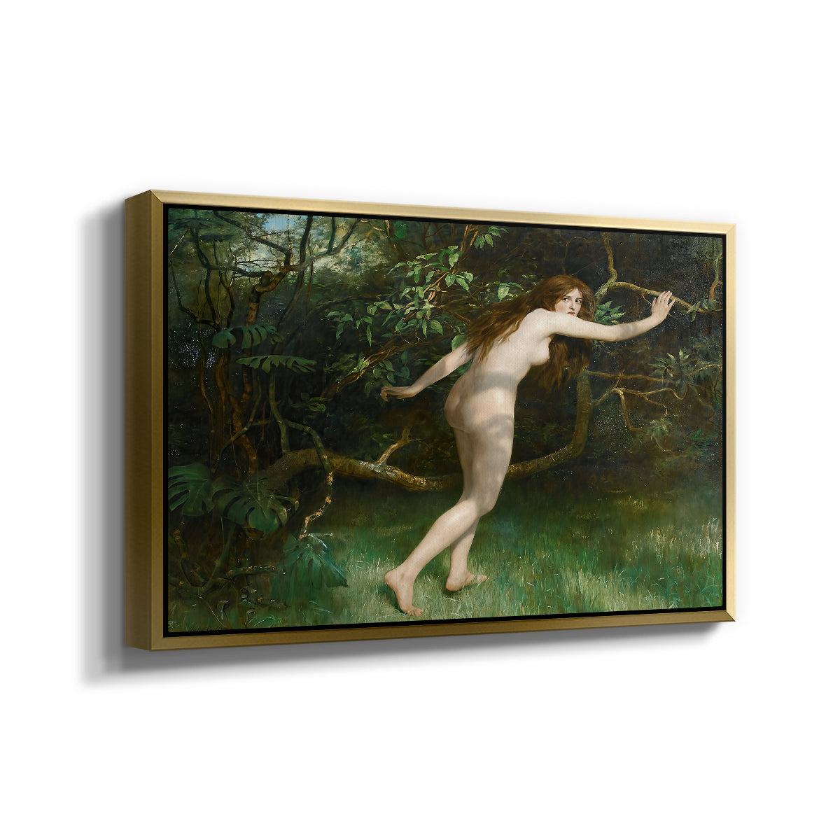 Eve, 1911 - Floater Framed Canvas Print