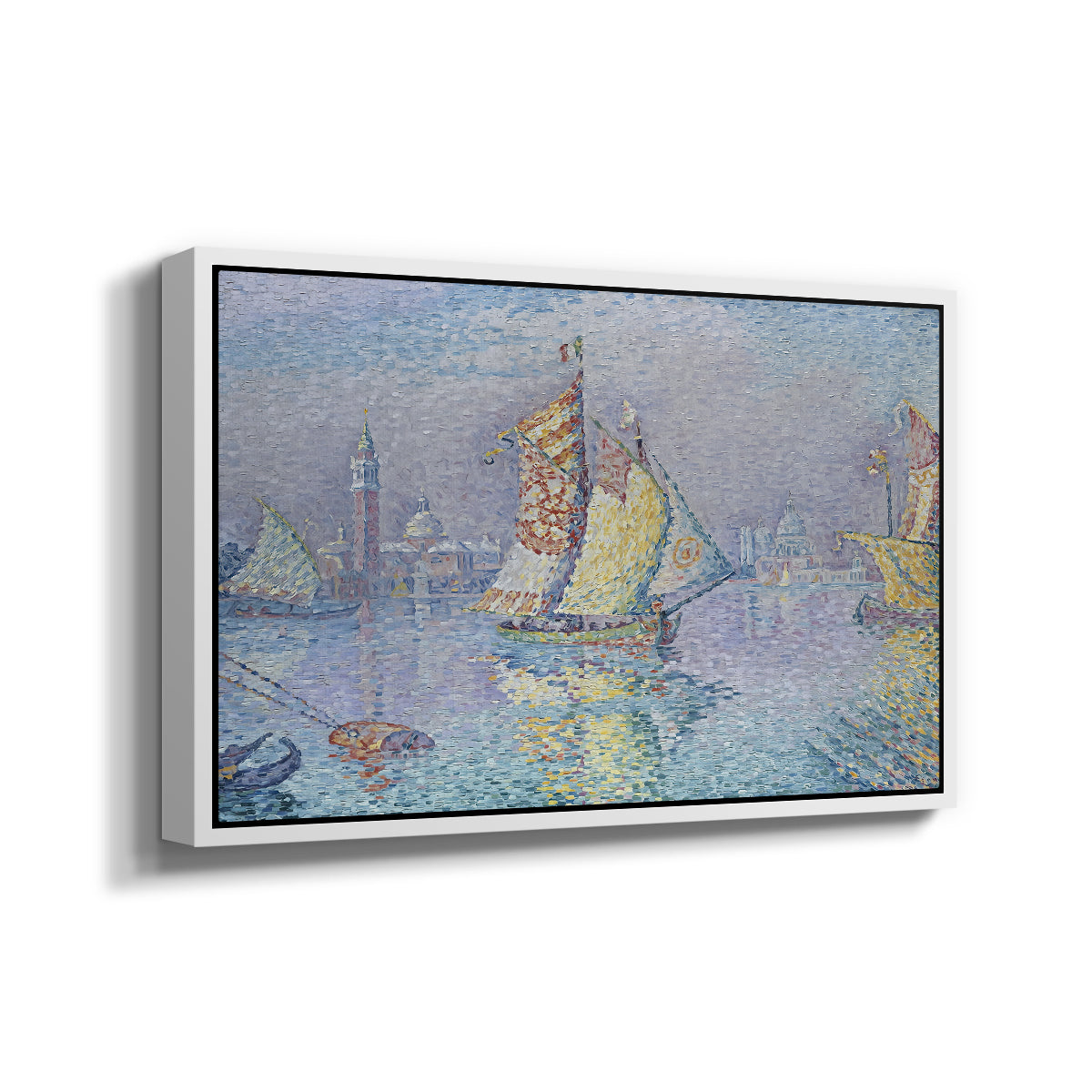 Venice, the Yellow Sail, 1904 - Floater Framed Canvas Print