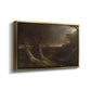 Tornado in an American Forest, 1835 - Floater Framed Canvas Print