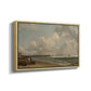 Yarmouth Jetty, 1822 - Floater Framed Canvas Print
