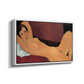 Reclining Nude (Nu couché), 1917 - Floater Framed Canvas Print