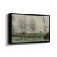 Washerwomen in a Willow Grove, c. 1871 - Floater Framed Canvas Print