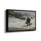 Tøsne, 1895 - Floater Framed Canvas Print