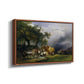 The Harvest Wagon (Der Heuwagen), c. 1850 - Floater Framed Canvas Print