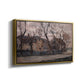 Farm near Duivendrecht in the Evening, c. 1905 - Floater Framed Canvas Print