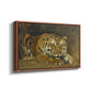 Study of a Tiger for Circe, 1885 - Floater Framed Canvas Print