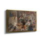 Roman Pilgrims, 1854 - Floater Framed Canvas Print