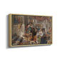 Roman Pilgrims, 1854 - Floater Framed Canvas Print