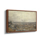 View from Montmartre, 1886 - Floater Framed Canvas Print