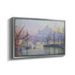 The Port of Marseille, 1905 - Floater Framed Canvas Print