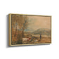 Lulworth Castle, Dorset, c. 1820 - Floater Framed Canvas Print