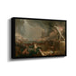 The Course of Empire: Destruction, 1836 - Floater Framed Canvas Print