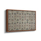 Long Cushion Cover (Printed Textile), c. 1600 - Floater Framed Canvas Print