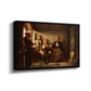 Neighbors (Naboer), 1855 - Floater Framed Canvas Print