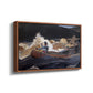 Shooting the Rapids, Saguenay River, 1905-1910 - Floater Framed Canvas Print