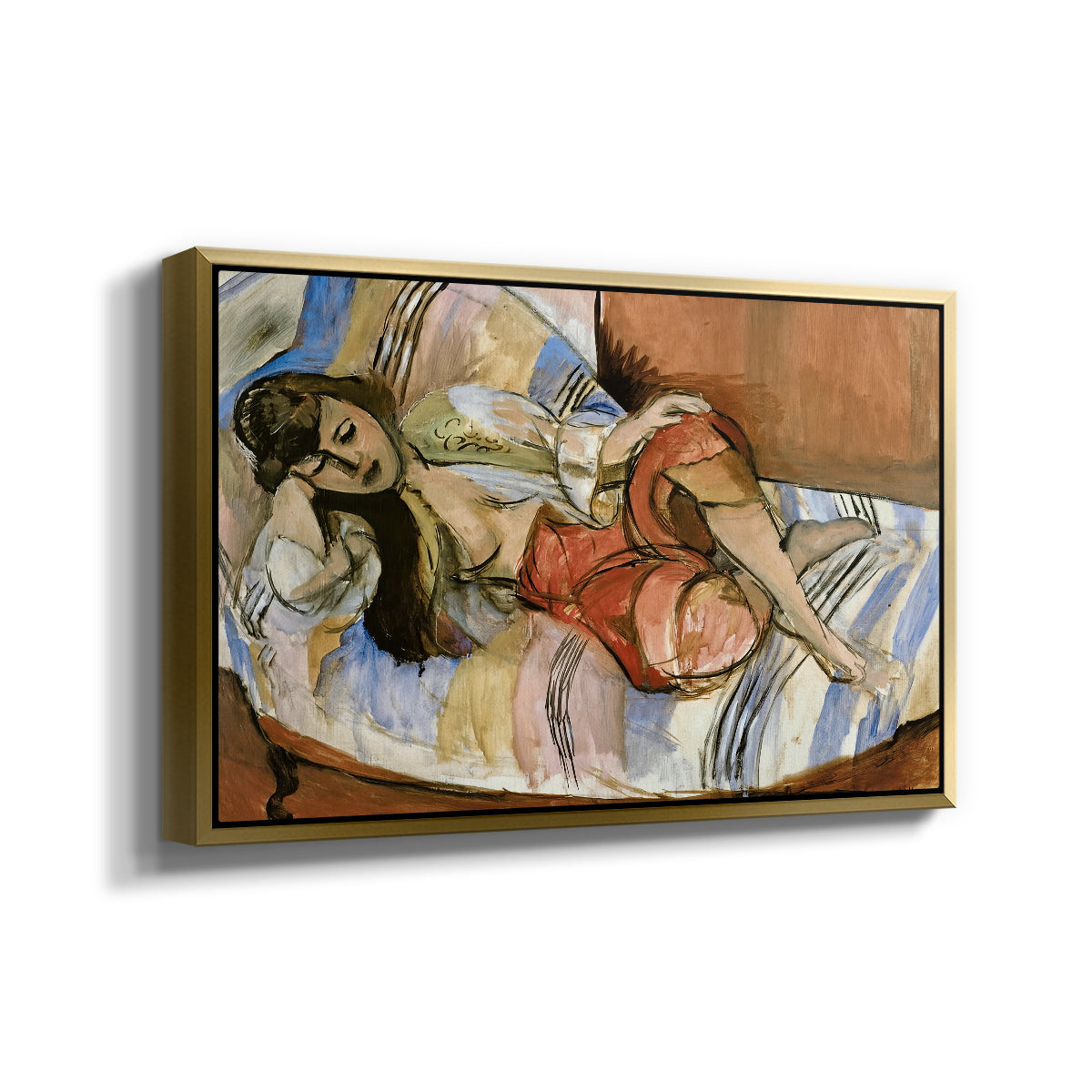 Odalisque, 1923 - Floater Framed Canvas Print