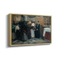 Kissing the Relic, 1893 - Floater Framed Canvas Print