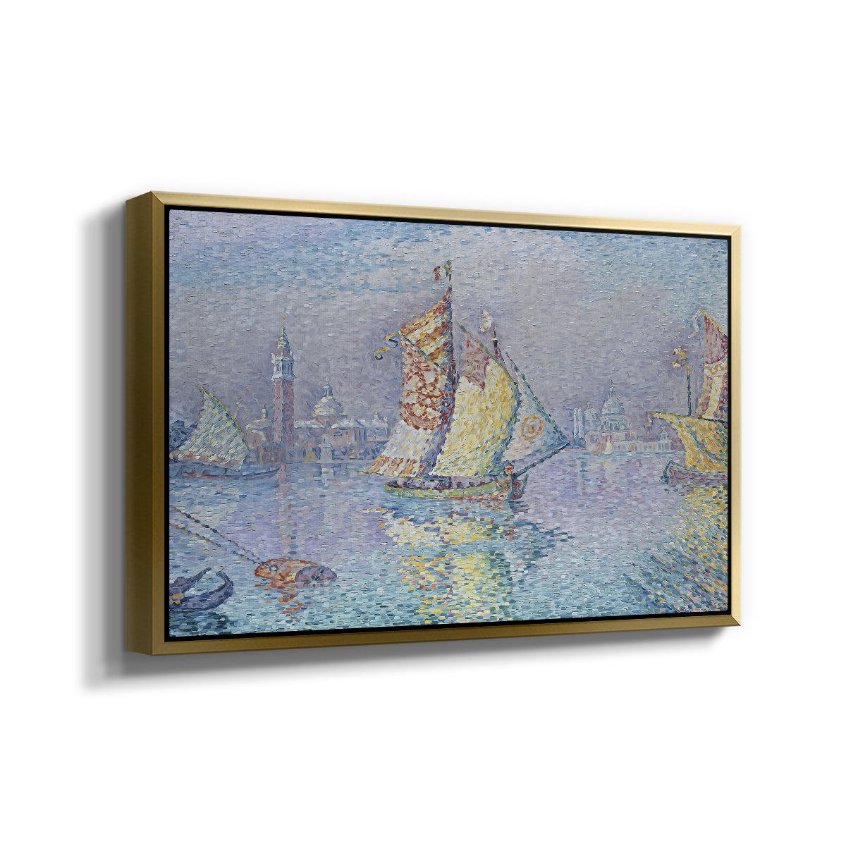 Venice, the Yellow Sail, 1904 - Floater Framed Canvas Print