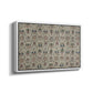 Long Cushion Cover (Printed Textile), c. 1600 - Floater Framed Canvas Print