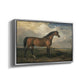 Eagle, A Celebrated Stallion, 1809 - Floater Framed Canvas Print