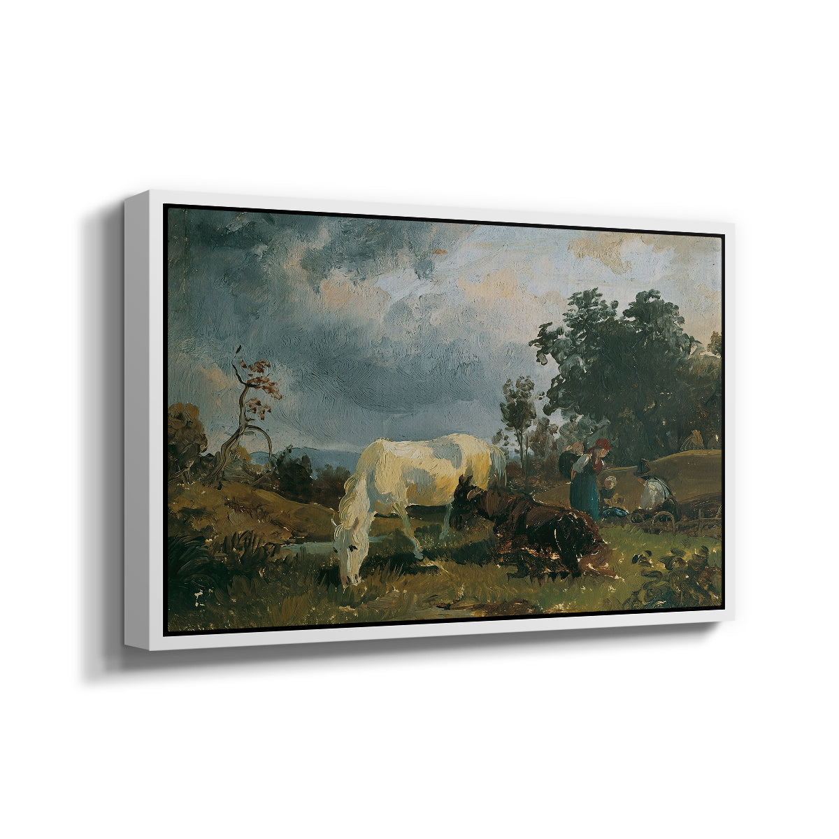 A Mold on the Heath, c. 1830 - Floater Framed Canvas Print