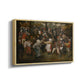 The Wedding Dance, c. 1566 - Floater Framed Canvas Print