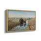 The Old Man and the Child, 1888 - Floater Framed Canvas Print