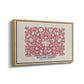 Examples of Chinese Ornament, Pl. XCV (Morris Inspired), 1867 - Floater Framed Canvas Print