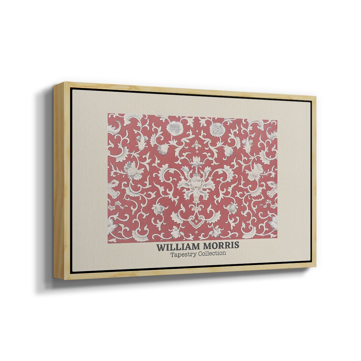 Examples of Chinese Ornament, Pl. XCV (Morris Inspired), 1867 - Floater Framed Canvas Print