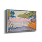 Golfe Juan, 1896 - Floater Framed Canvas Print