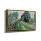 Landscape with Cypresses and Olive Trees near Nice, c. 1918 - Floater Framed Canvas Print