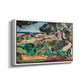 Landscape at Collioure, 1907 - Floater Framed Canvas Print