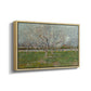 Orchard in Blossom (Plum Trees), 1888 - Floater Framed Canvas Print
