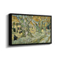 The Large Plane Trees (Road Menders at Saint-Rémy), 1889 - Floater Framed Canvas Print